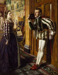 Der Widerspenstigen Zähmung: Katharina und Petruchio, 1855